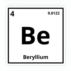 tách berillium ra khỏi nước