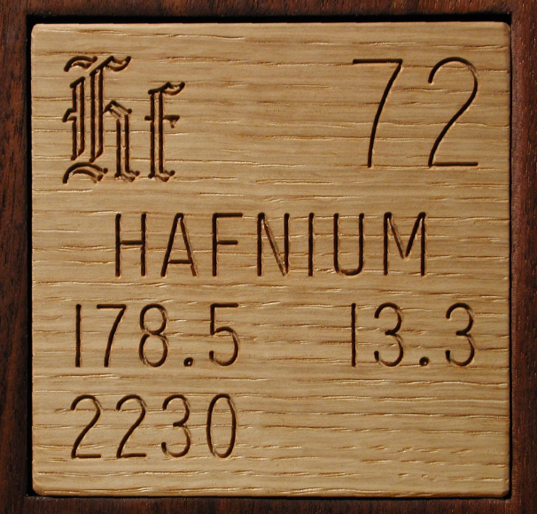 hafnium là gì
