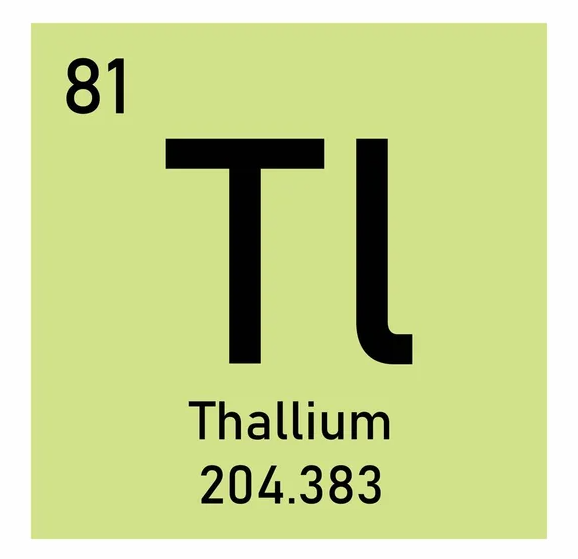 cách tách thallium