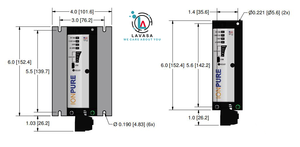 Bộ Nguồn DCR Cho Các Module IONPURE CEDI